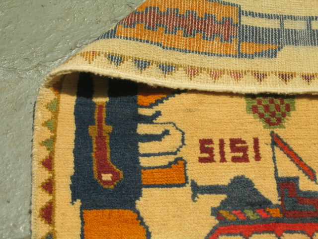 For sale: Afghan War Rug or Conflict Carpet