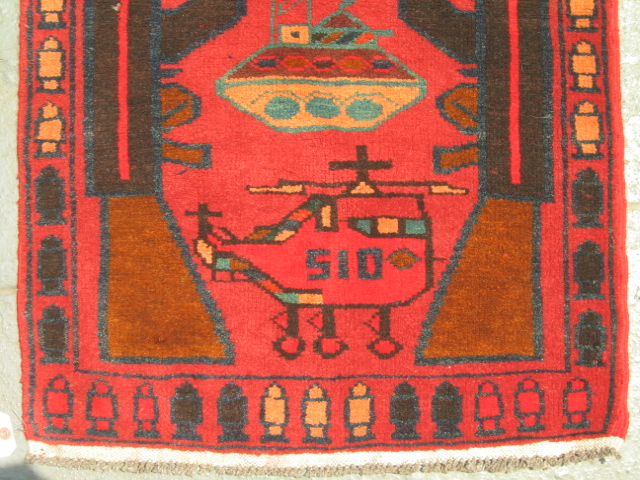 For sale: Afghan War Rug or Conflict Carpet