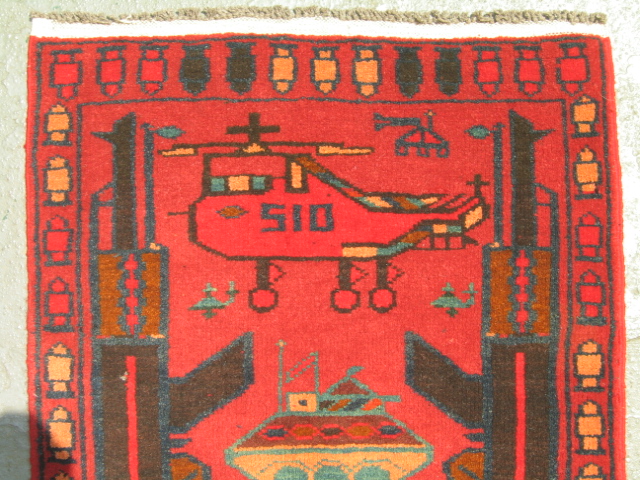 For sale: Afghan War Rug or Conflict Carpet