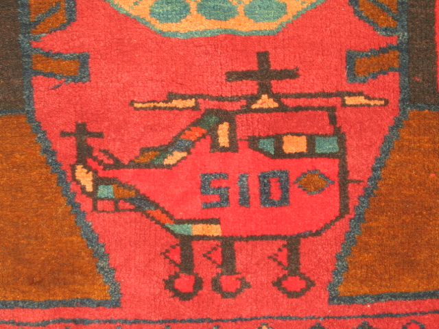 For sale: Afghan War Rug or Conflict Carpet