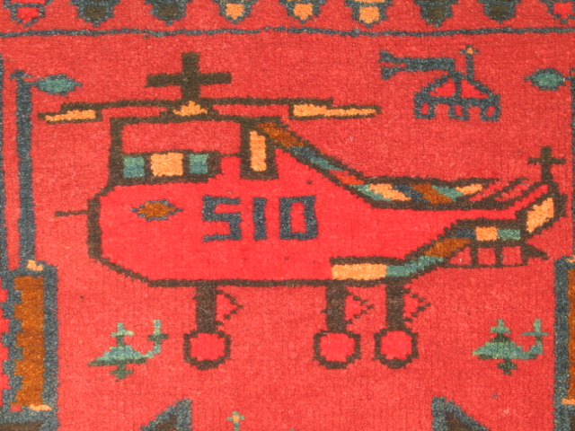 For sale: Afghan War Rug or Conflict Carpet