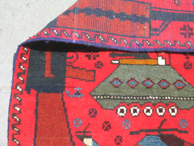 For sale: Afghan War Rug or Conflict Carpet