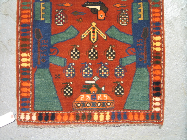 For sale: Afghan War Rug or Conflict Carpet