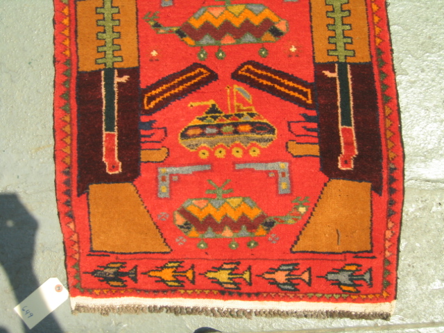 For sale: Afghan War Rug or Conflict Carpet