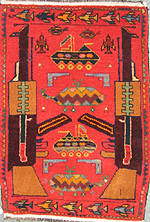 small red rug