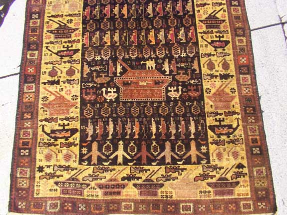 For sale: Afghan War Rug or Conflict Carpet