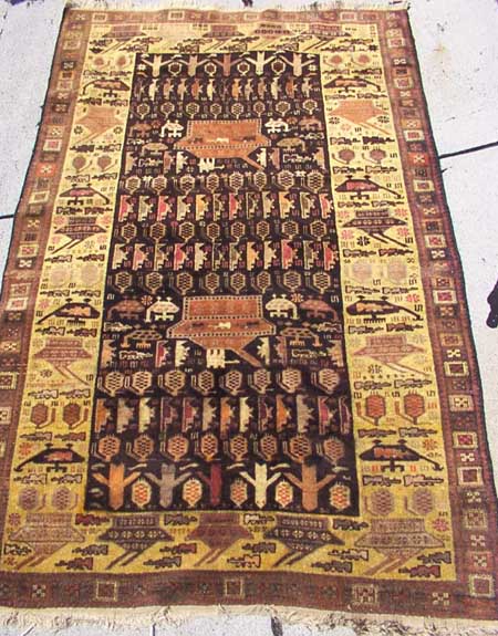 For sale: Afghan War Rug or Conflict Carpet