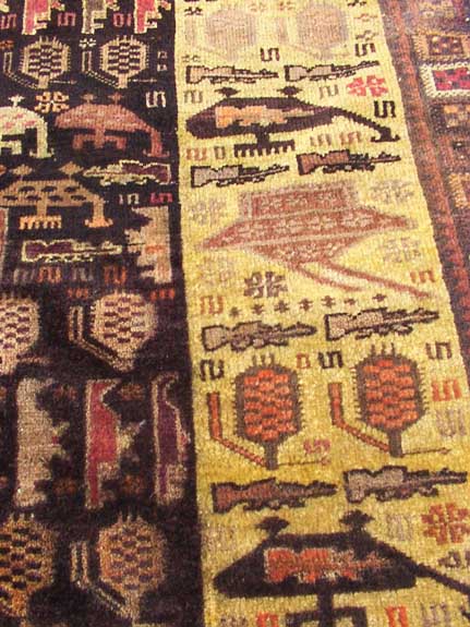 For sale: Afghan War Rug or Conflict Carpet