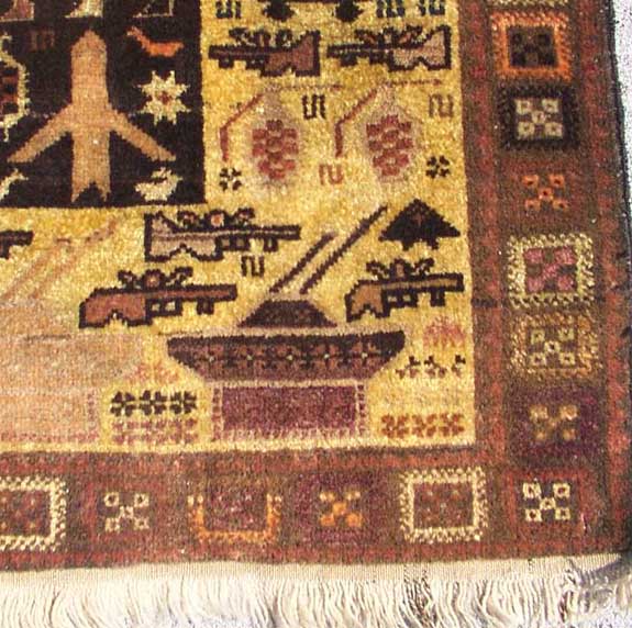 For sale: Afghan War Rug or Conflict Carpet