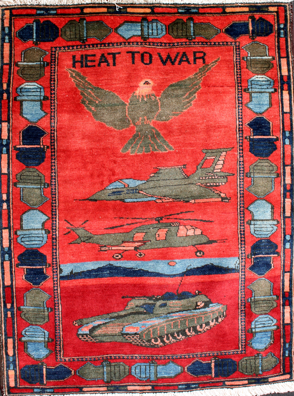 For sale: Afghan War Rug or Conflict Carpet