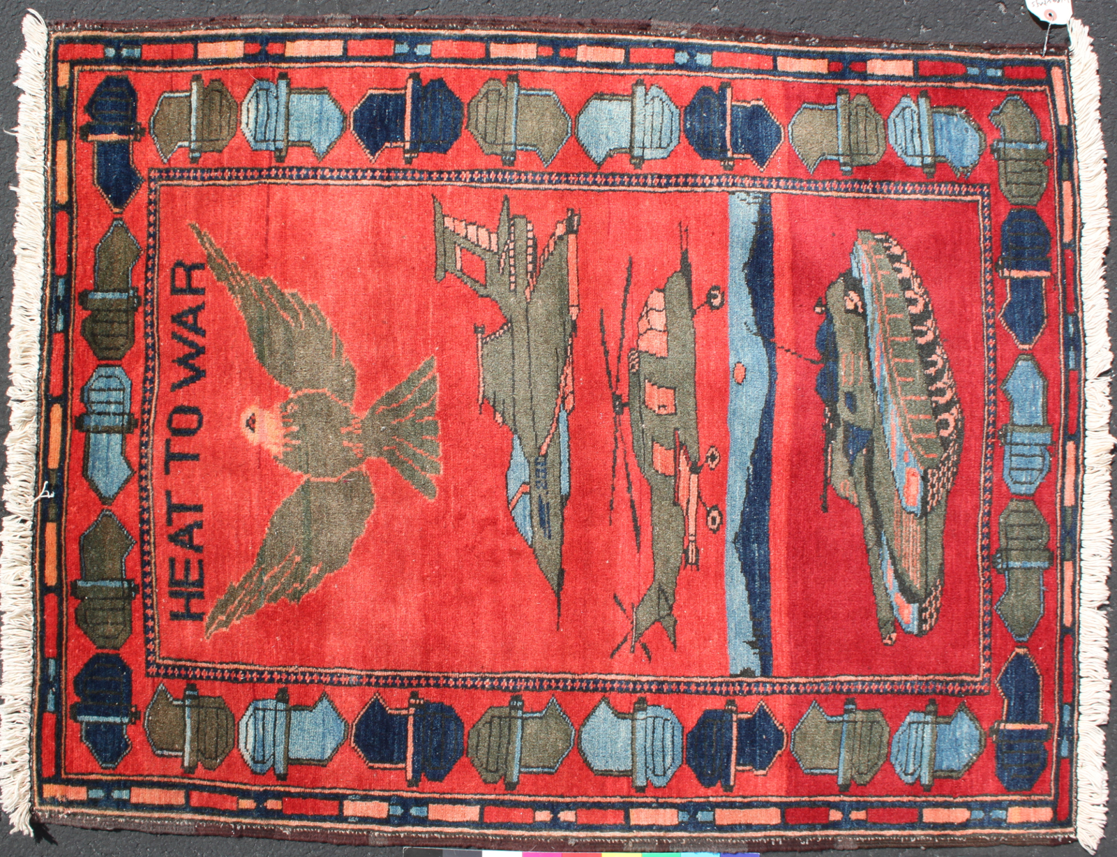 For sale: Afghan War Rug or Conflict Carpet