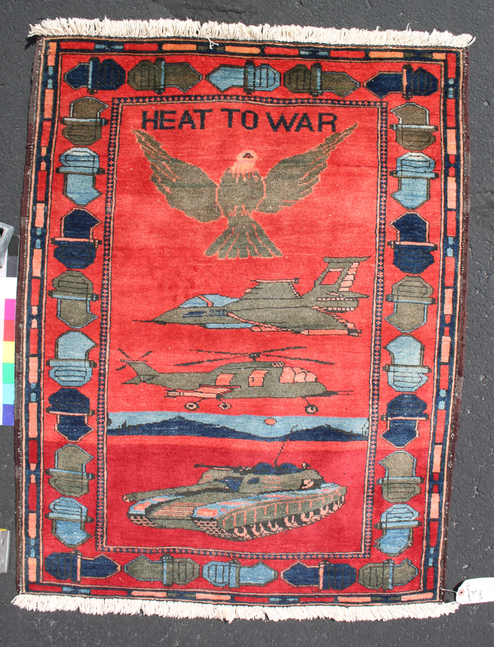 For sale: Afghan War Rug or Conflict Carpet