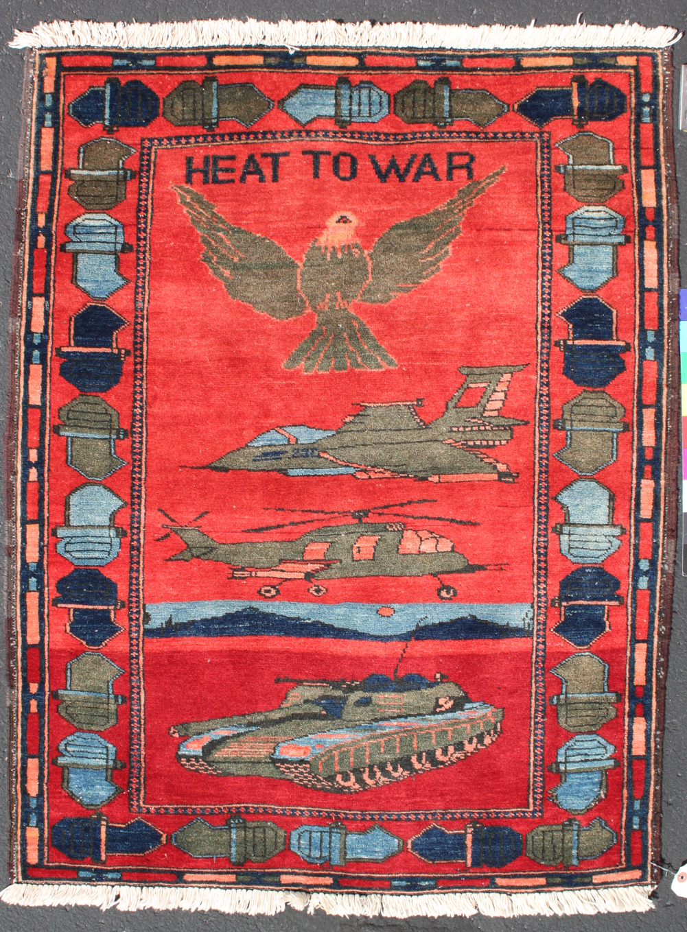 For sale: Afghan War Rug or Conflict Carpet