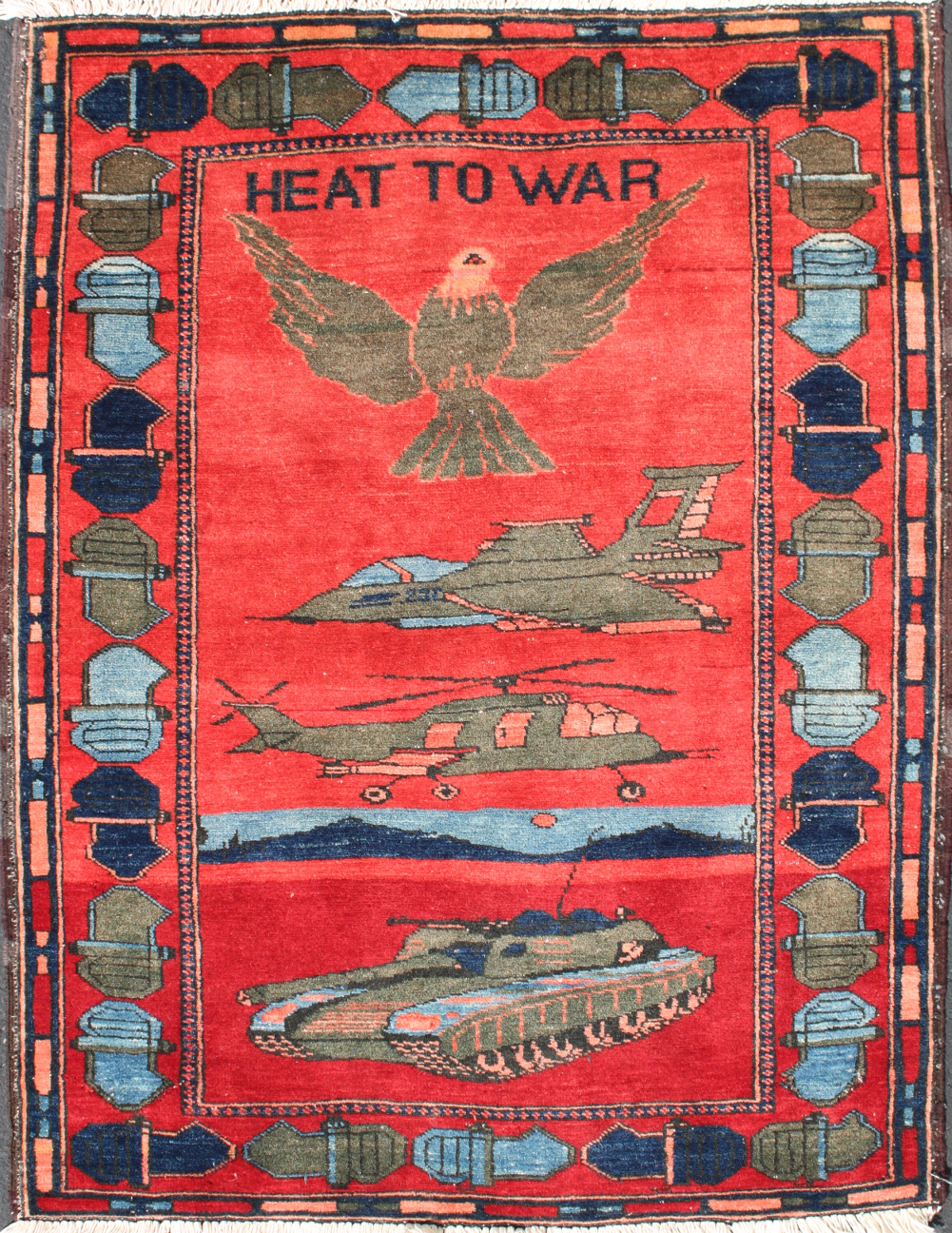 For sale: Afghan War Rug or Conflict Carpet