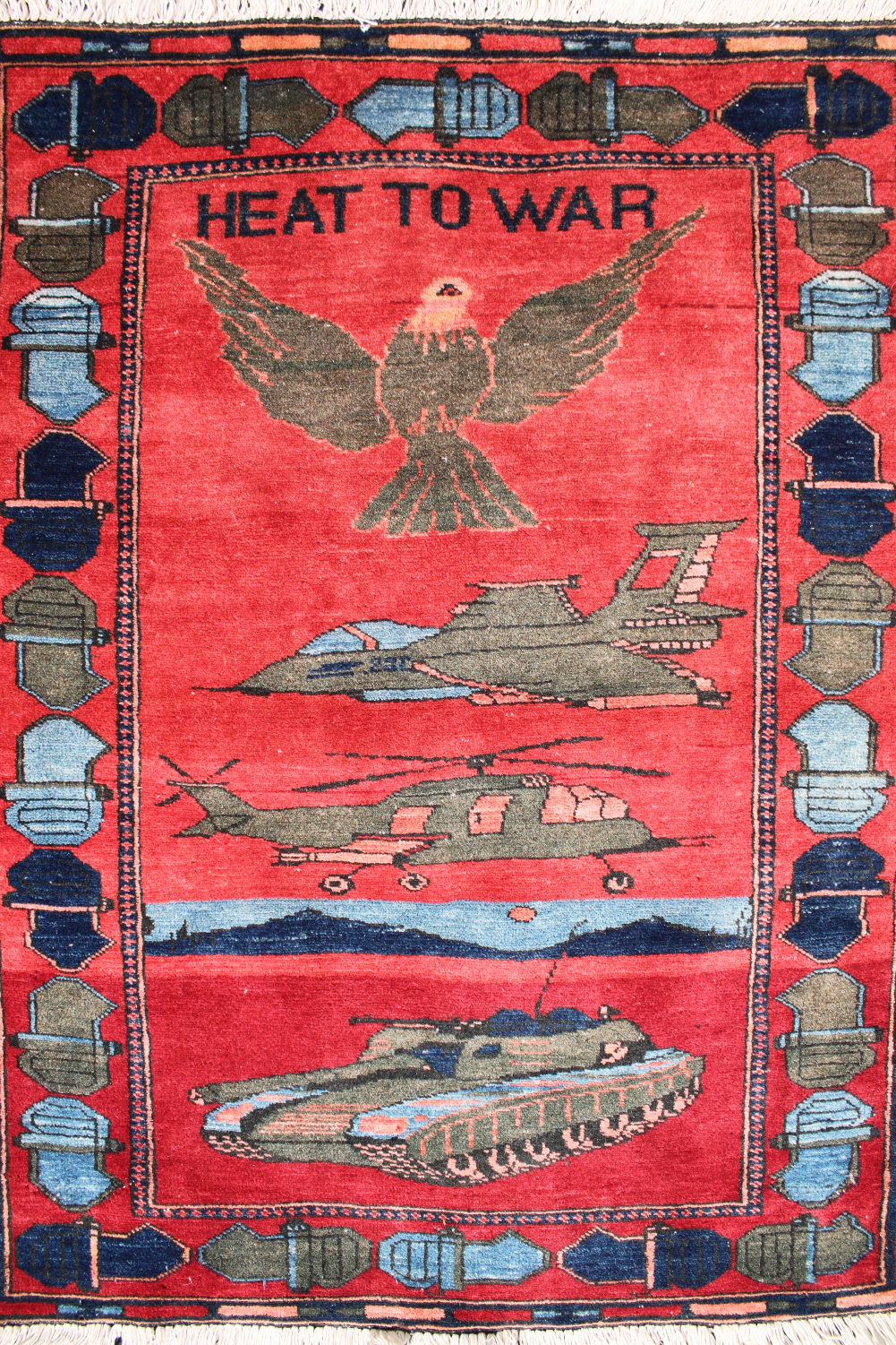 For sale: Afghan War Rug or Conflict Carpet