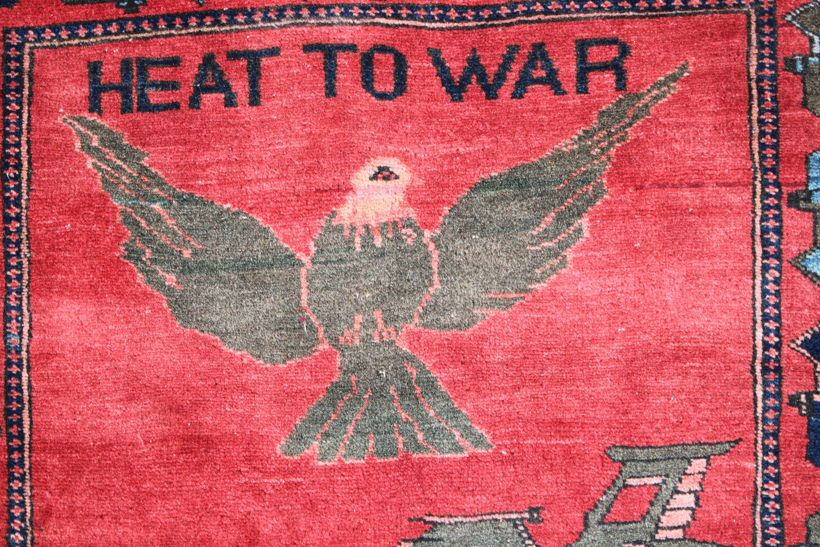 For sale: Afghan War Rug or Conflict Carpet