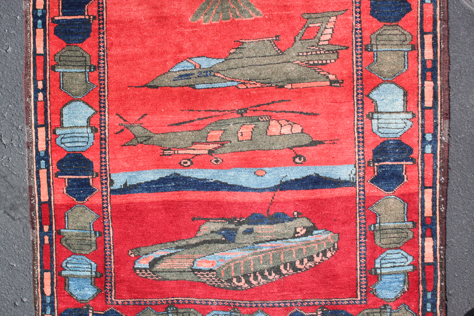 For sale: Afghan War Rug or Conflict Carpet