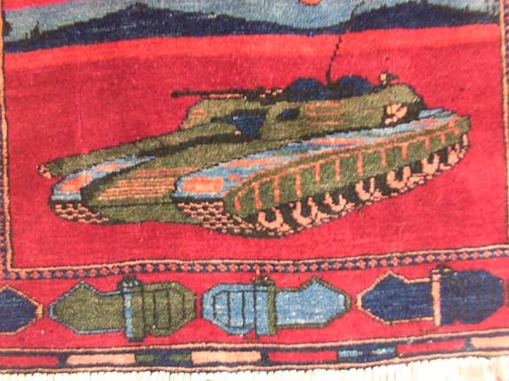 For sale: Afghan War Rug or Conflict Carpet