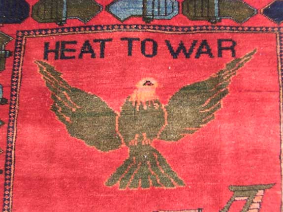 For sale: Afghan War Rug or Conflict Carpet