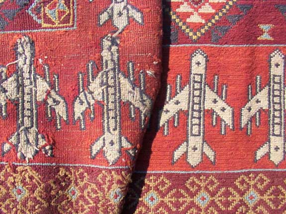 For sale: Afghan War Rug or Conflict Carpet