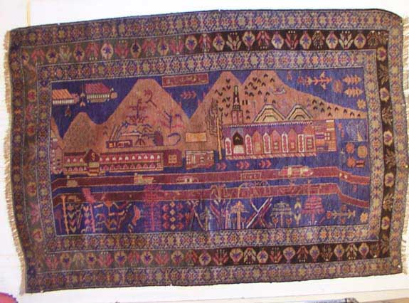 For sale: Afghan War Rug or Conflict Carpet