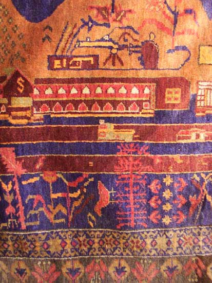 For sale: Afghan War Rug or Conflict Carpet