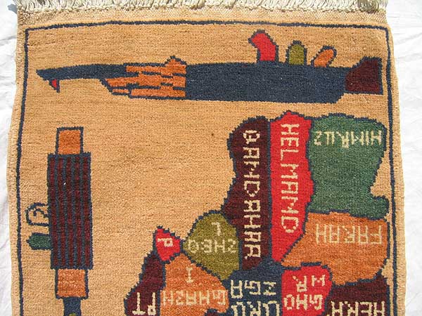 For sale: Afghan War Rug or Conflict Carpet