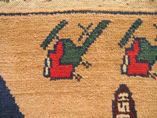 For sale: Afghan War Rug or Conflict Carpet