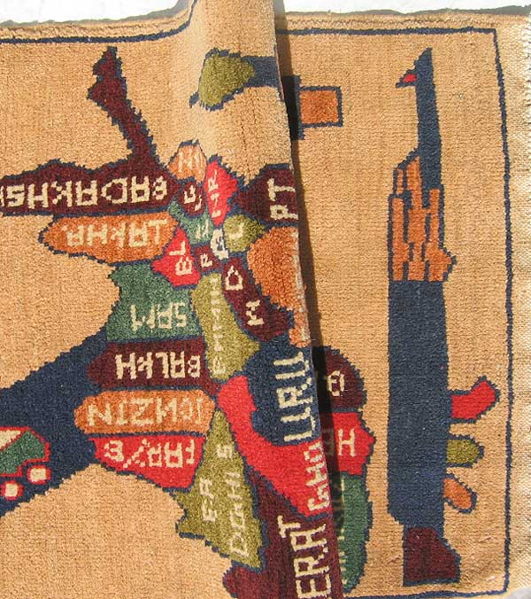 For sale: Afghan War Rug or Conflict Carpet