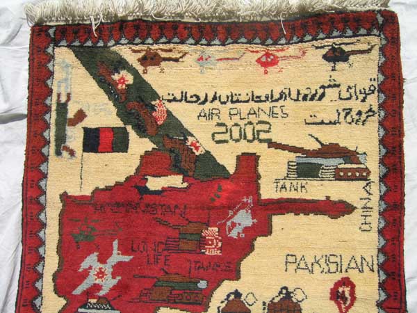 For sale: Afghan War Rug or Conflict Carpet