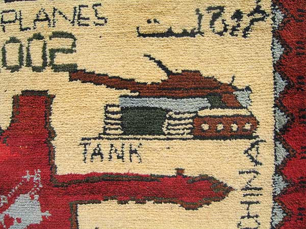 For sale: Afghan War Rug or Conflict Carpet