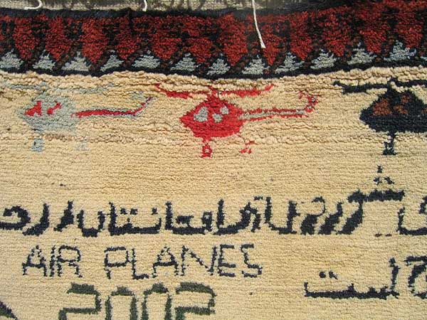 For sale: Afghan War Rug or Conflict Carpet