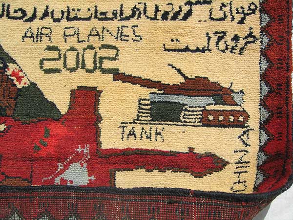 For sale: Afghan War Rug or Conflict Carpet