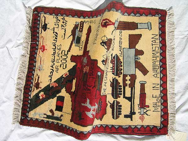 For sale: Afghan War Rug or Conflict Carpet