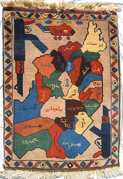 For sale: Afghan War Rug or Conflict Carpet