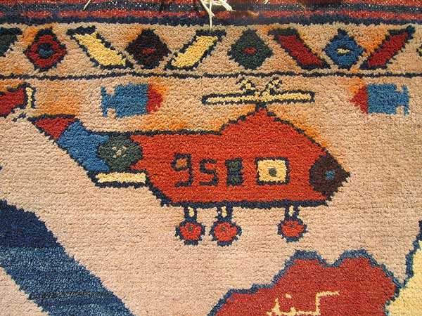 For sale: Afghan War Rug or Conflict Carpet