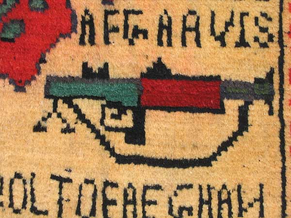 For sale: Afghan War Rug or Conflict Carpet