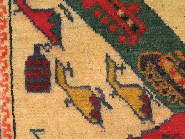 For sale: Afghan War Rug or Conflict Carpet