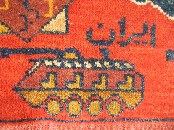 For sale: Afghan War Rug or Conflict Carpet