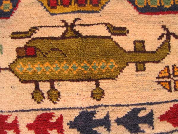 For sale: Afghan War Rug or Conflict Carpet