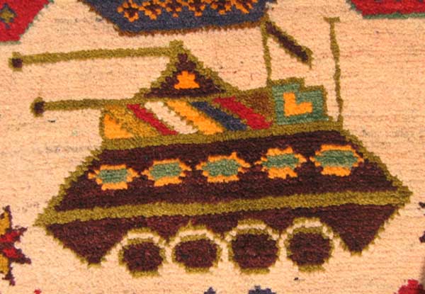 For sale: Afghan War Rug or Conflict Carpet