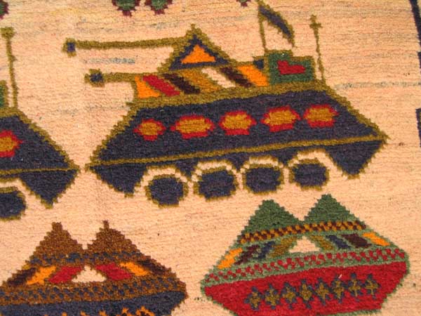 For sale: Afghan War Rug or Conflict Carpet