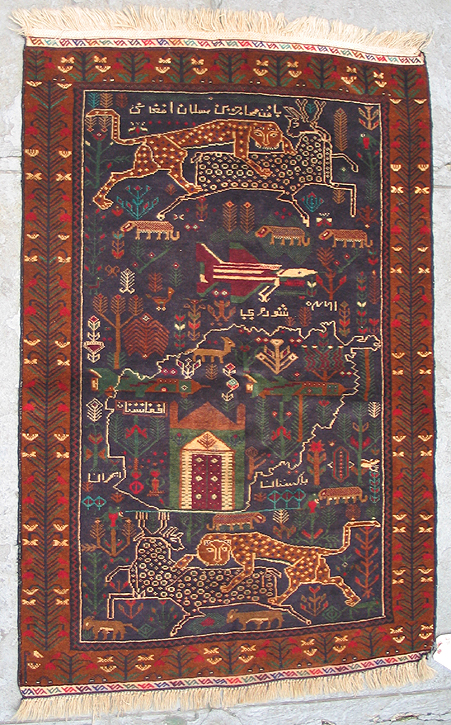 For sale: Afghan War Rug or Conflict Carpet