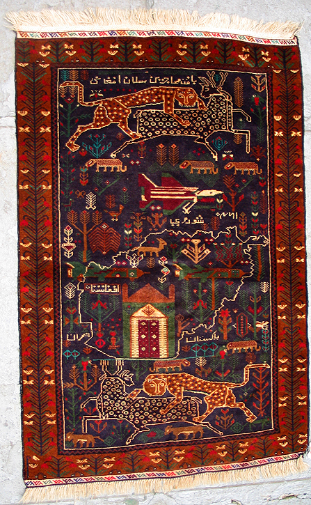 For sale: Afghan War Rug or Conflict Carpet