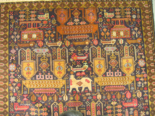 For sale: Afghan War Rug or Conflict Carpet