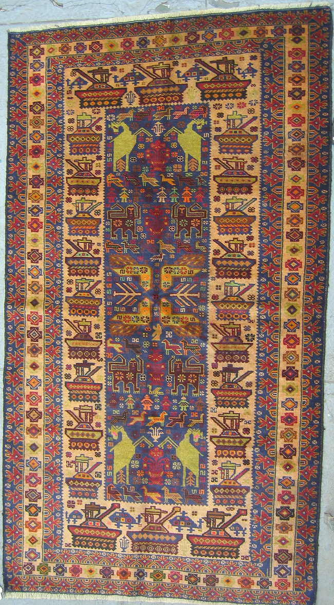 For sale: Afghan War Rug or Conflict Carpet