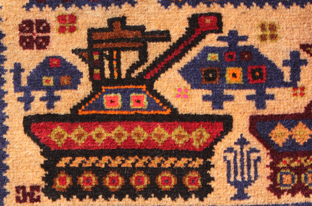 For sale: Afghan War Rug or Conflict Carpet