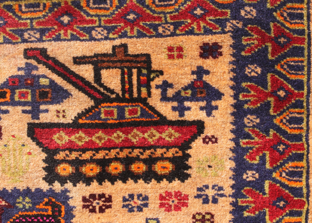 For sale: Afghan War Rug or Conflict Carpet