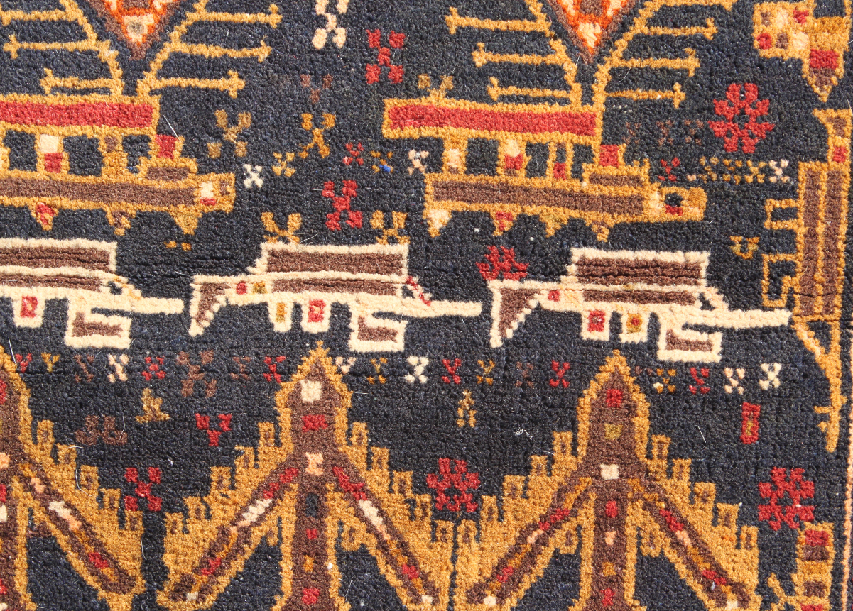 For sale: Afghan War Rug or Conflict Carpet