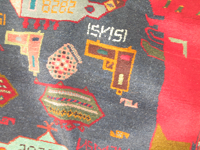 For sale: Afghan War Rug or Conflict Carpet